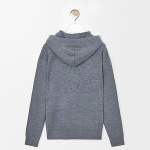 VIP Only Loewe Anagram zip-up hoodie in wool
